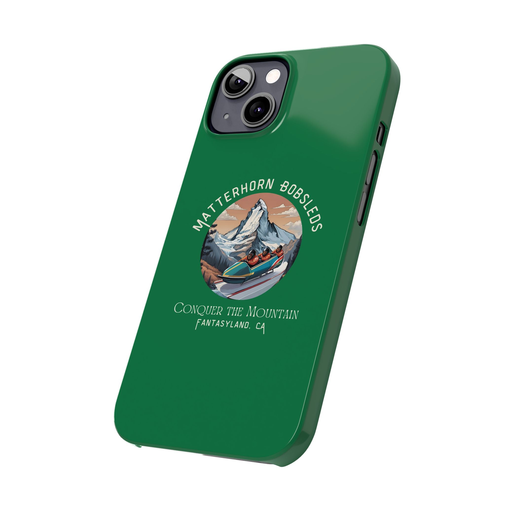 Matterhorn Bobsleds Slim iPhone Case
