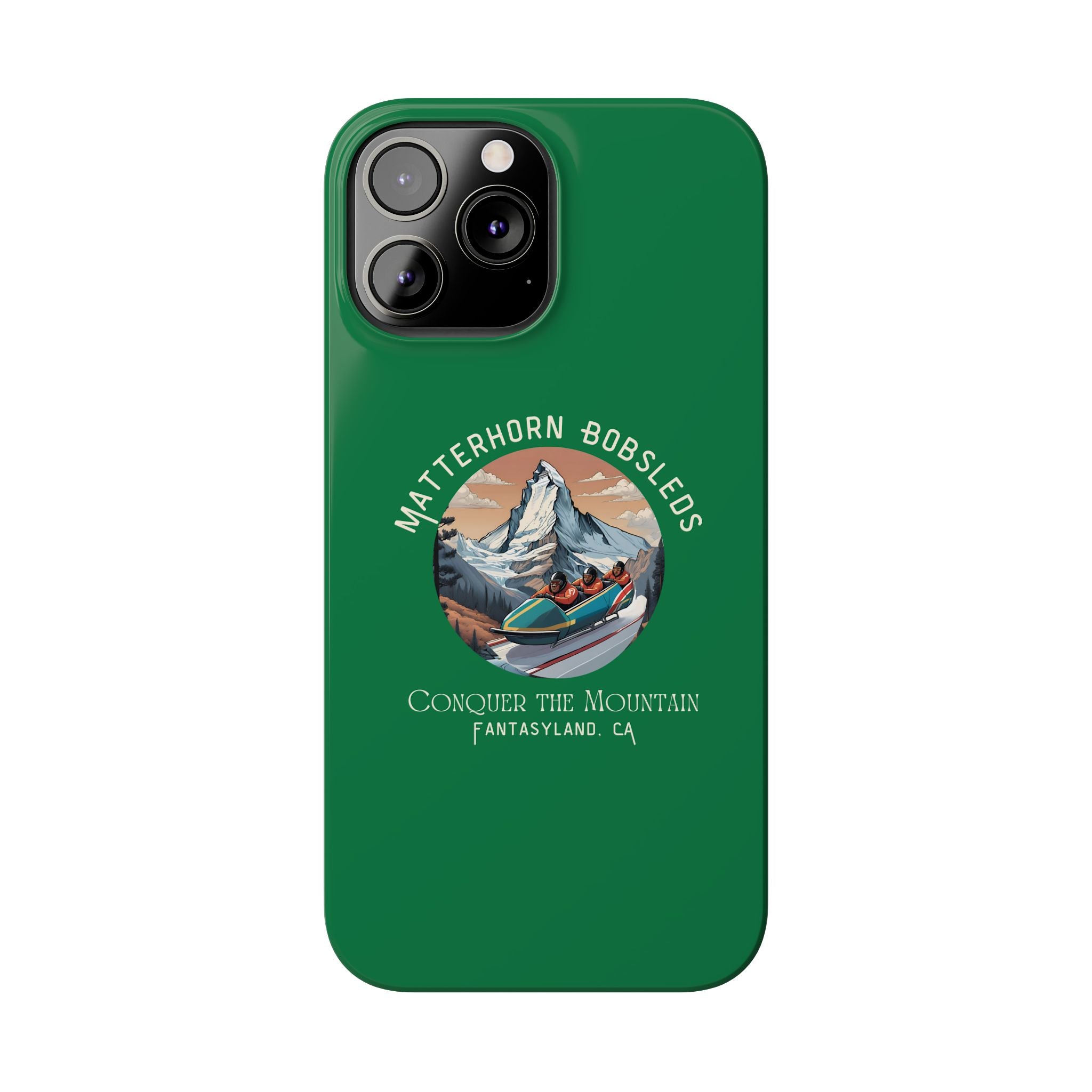 Matterhorn Bobsleds Slim iPhone Case