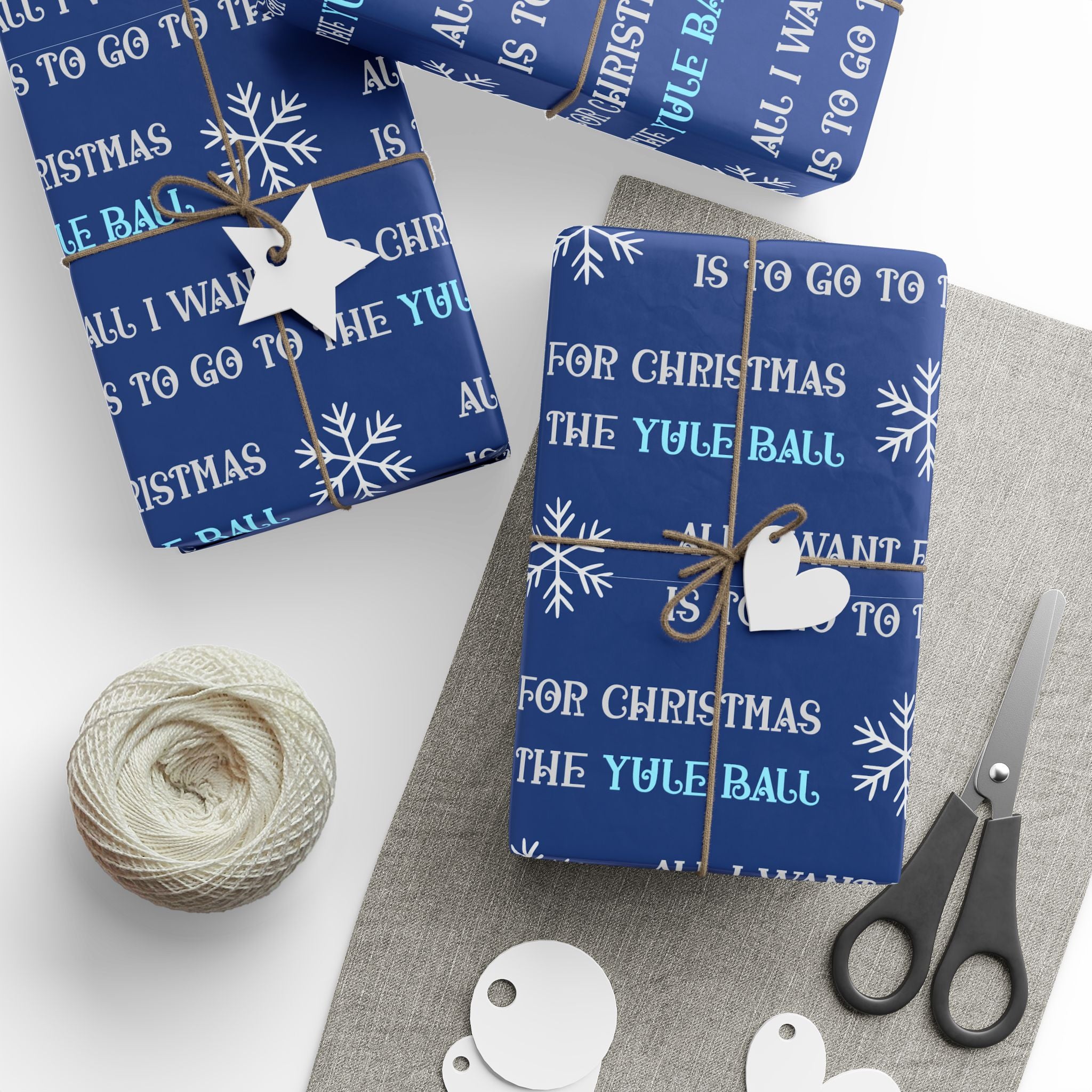 Yule Ball Potter Wrapping Paper