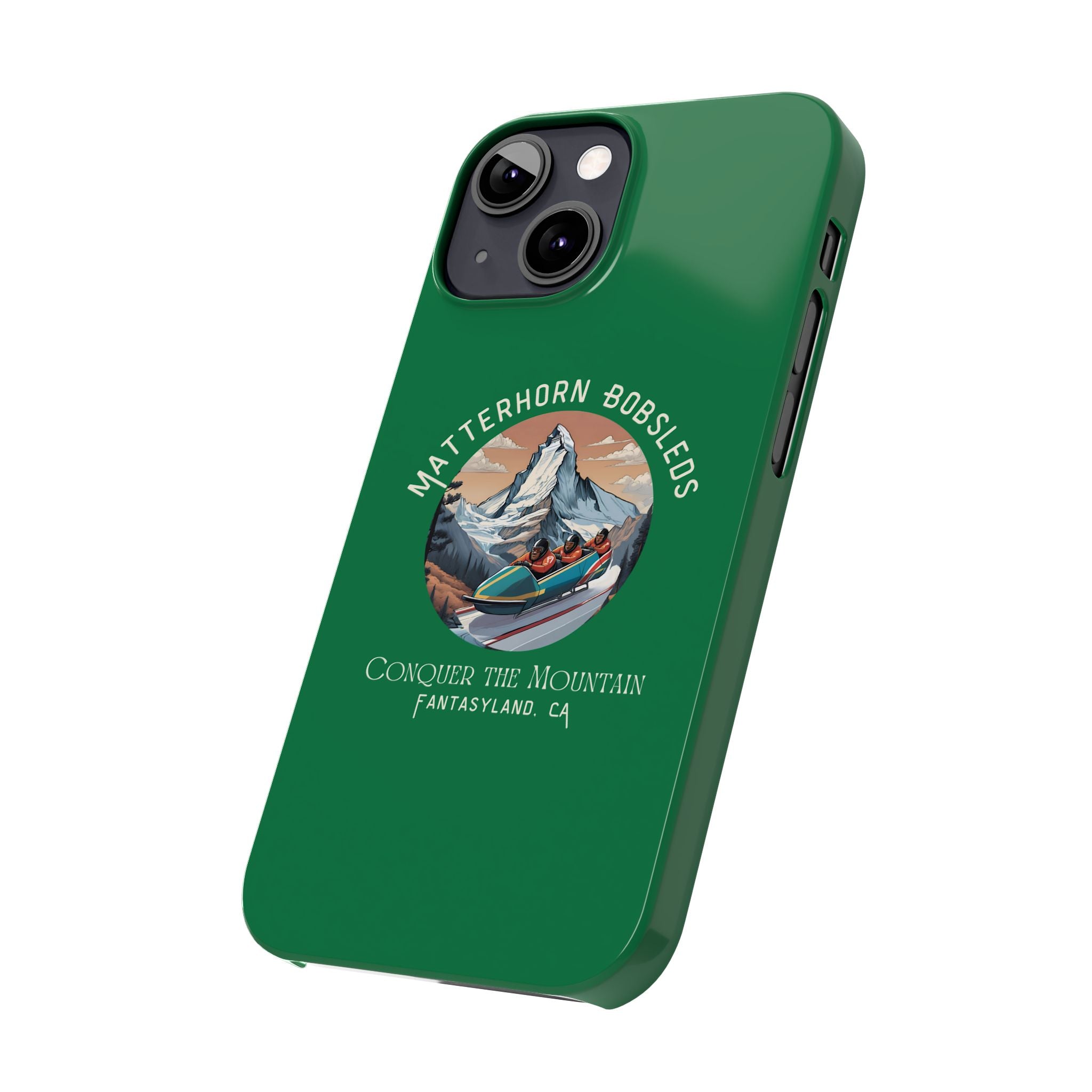 Matterhorn Bobsleds Slim iPhone Case