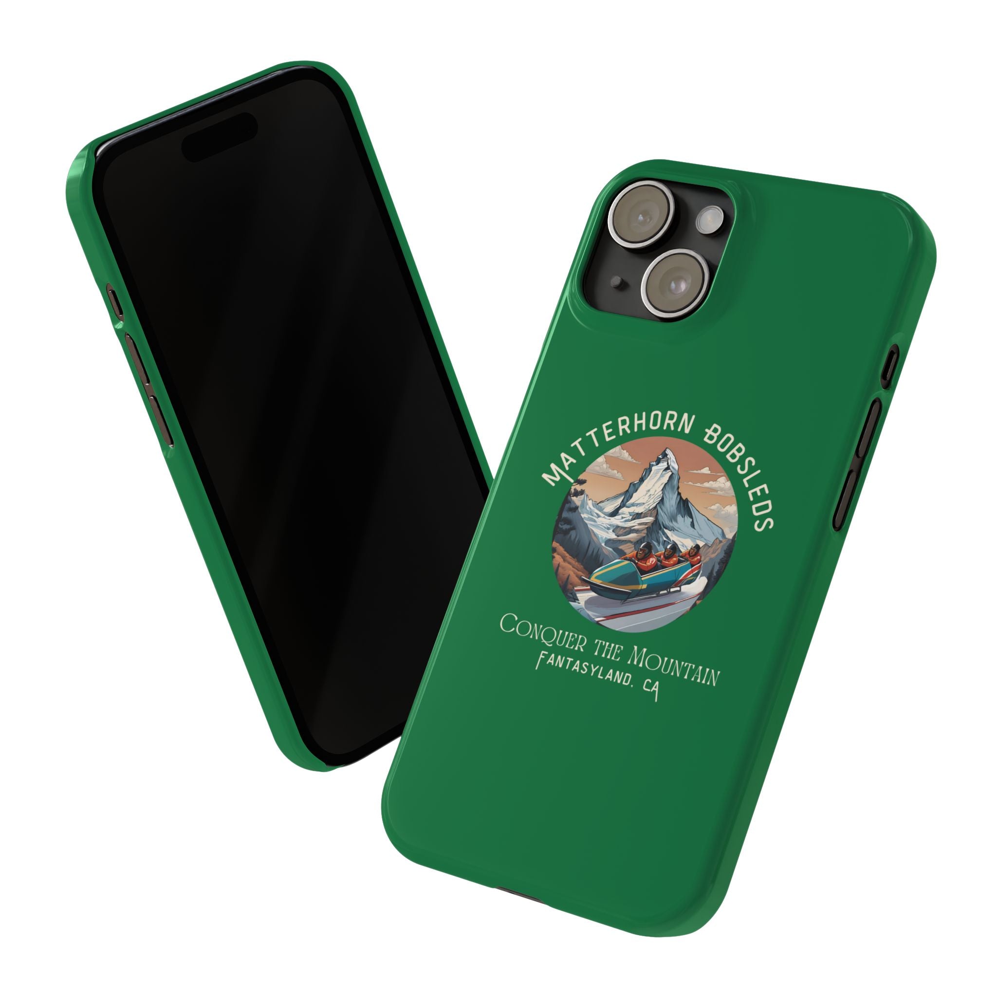 Matterhorn Bobsleds Slim iPhone Case