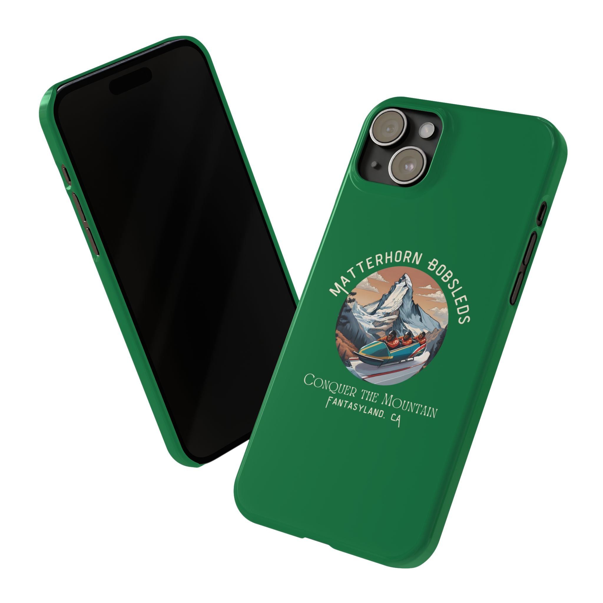Matterhorn Bobsleds Slim iPhone Case