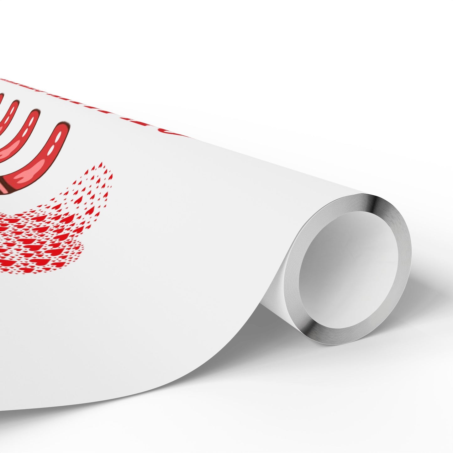 Be Mine On Main Street Valentines Wrapping Paper