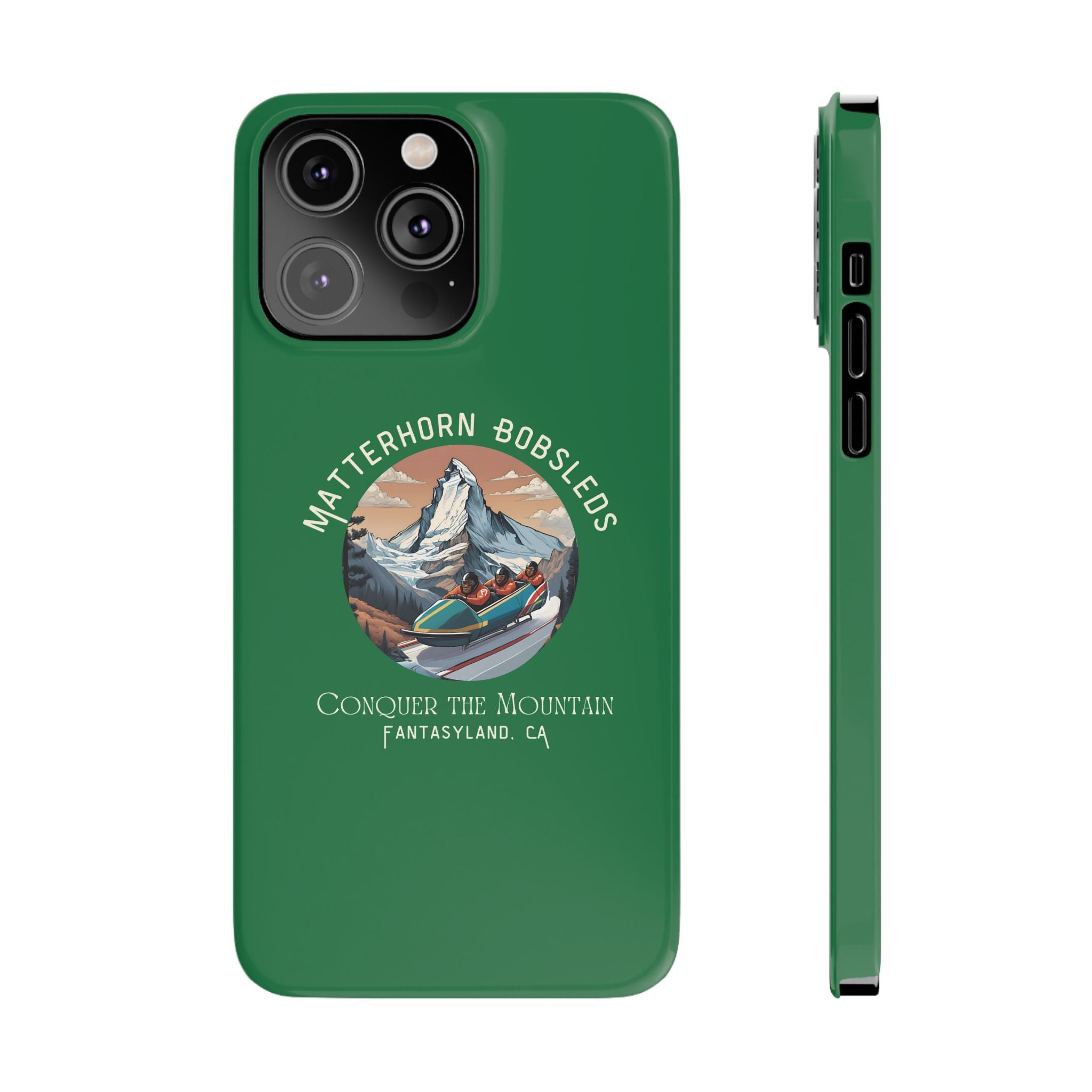 Matterhorn Bobsleds Slim iPhone Case