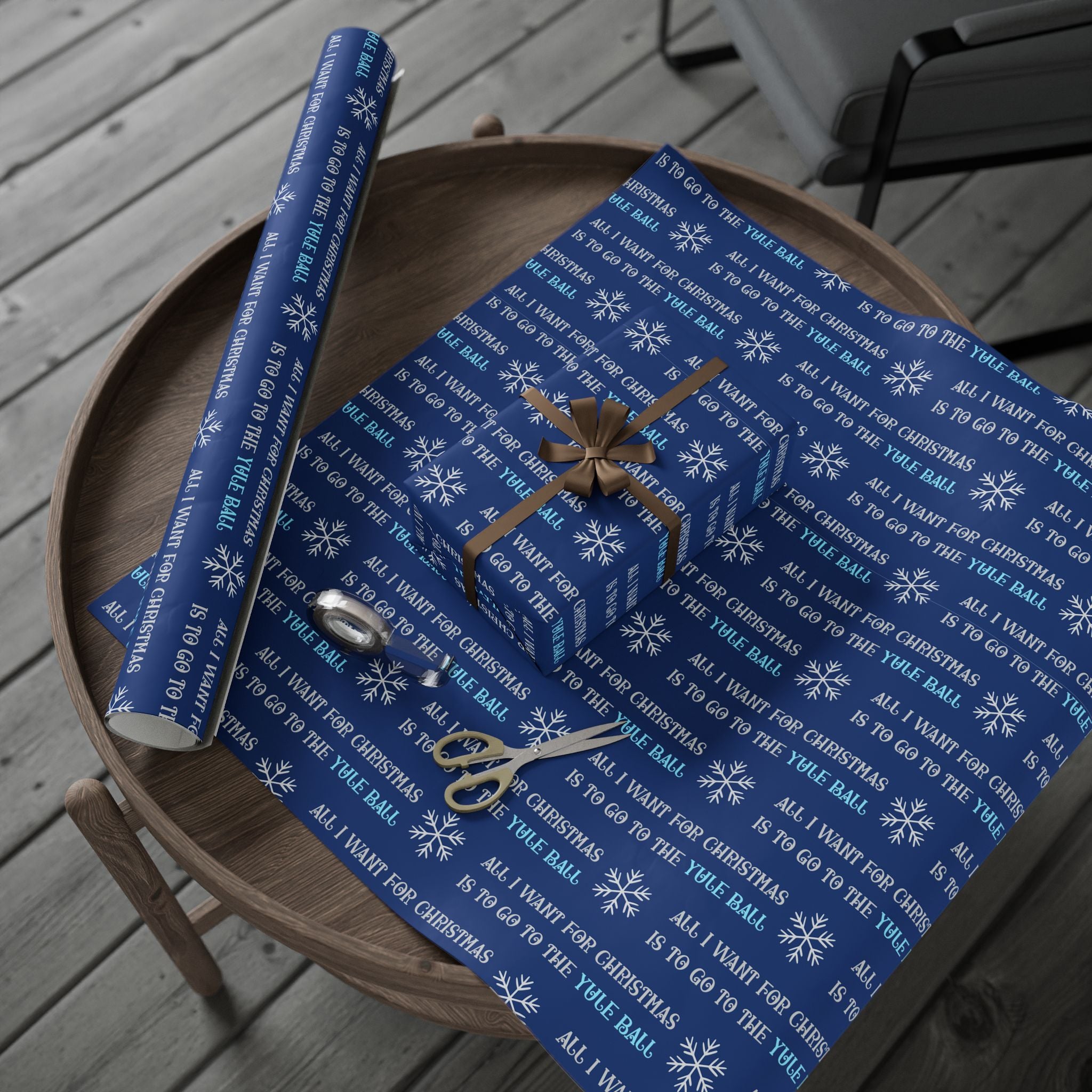 Yule Ball Potter Wrapping Paper