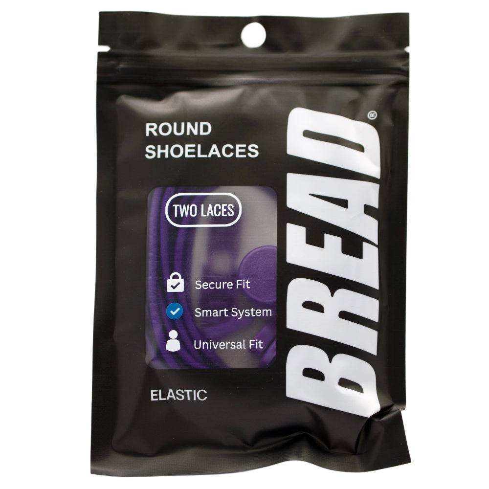 Bread No-Tie Elastic Shoelaces