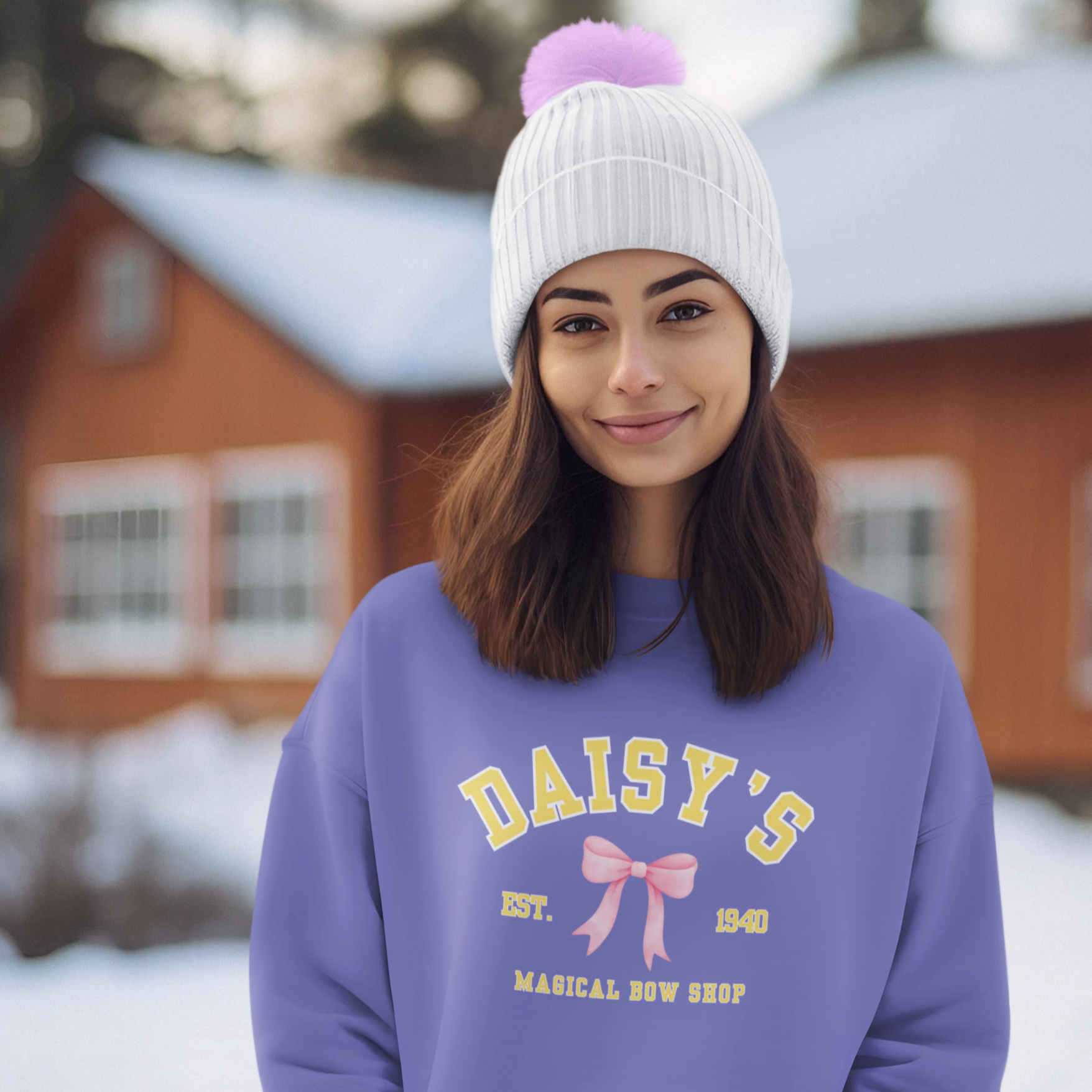 Daisys_MagicL_Bow_Shop_Woman_in_Snow