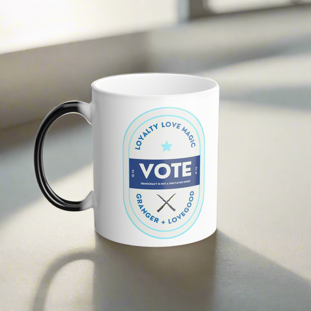 Vote Granger + Lovegood 2024 - Color Changing Mug