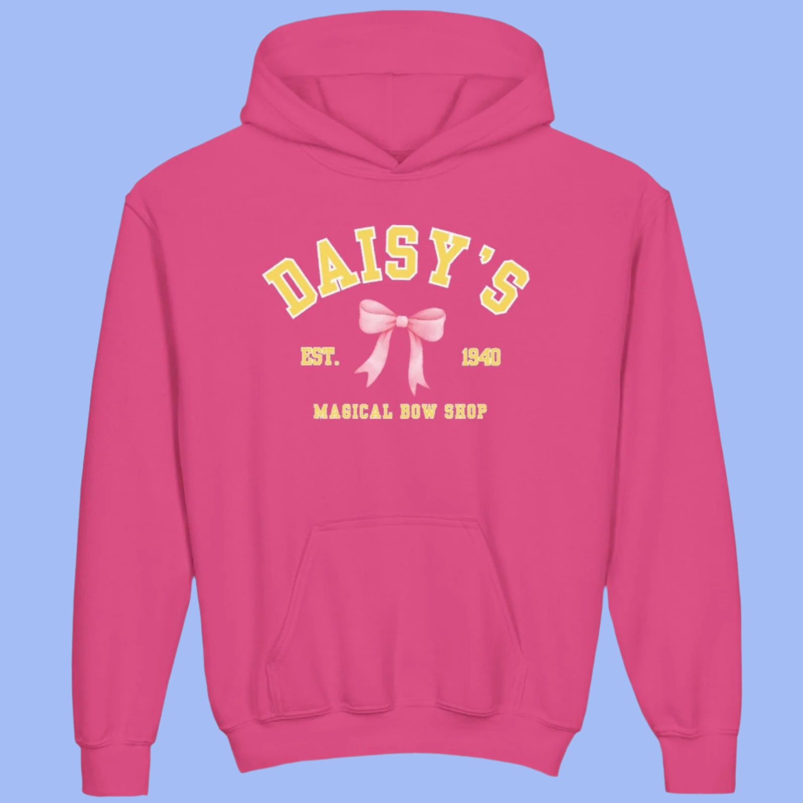 daisy duck youth bow shop hoodie