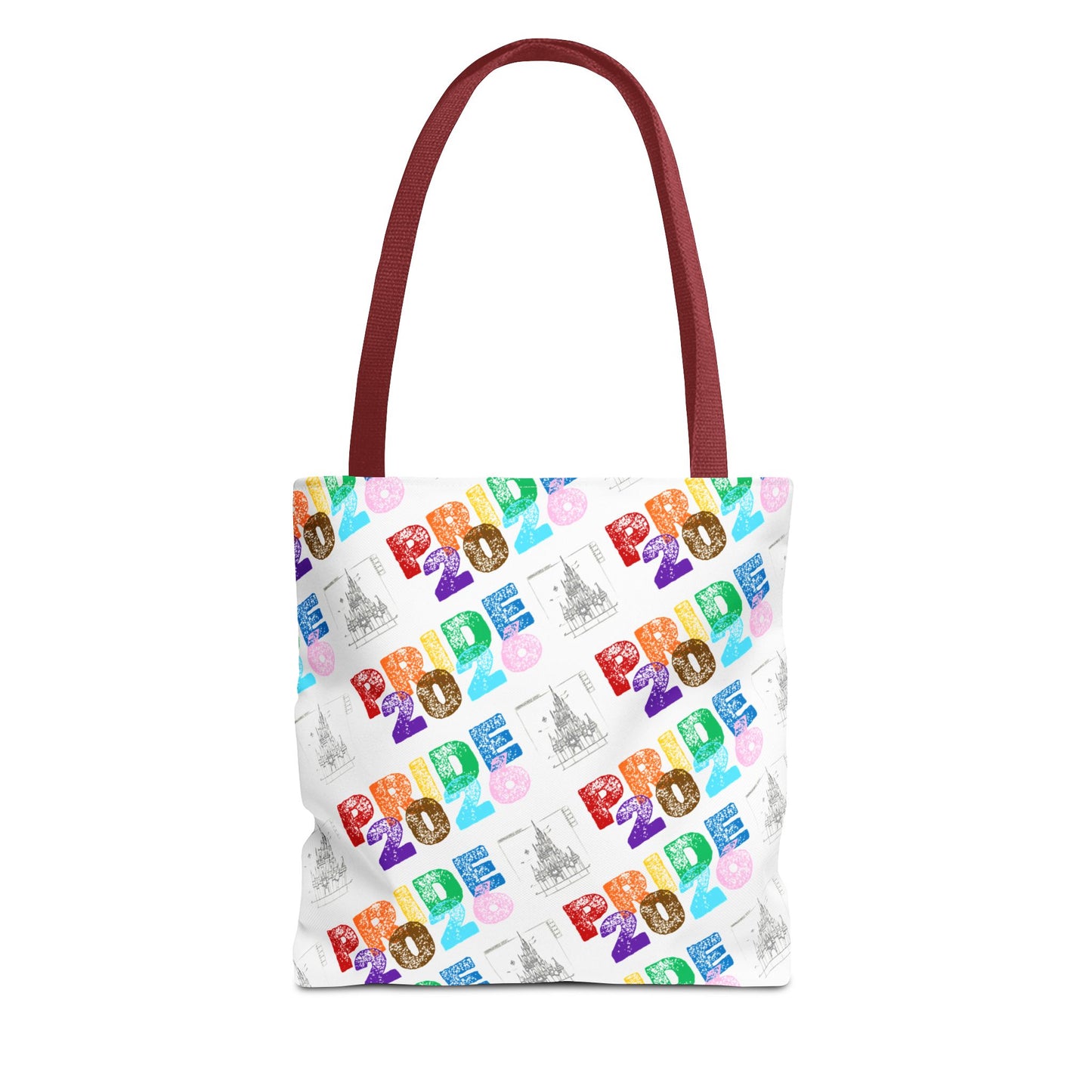 disney pride tote red handle