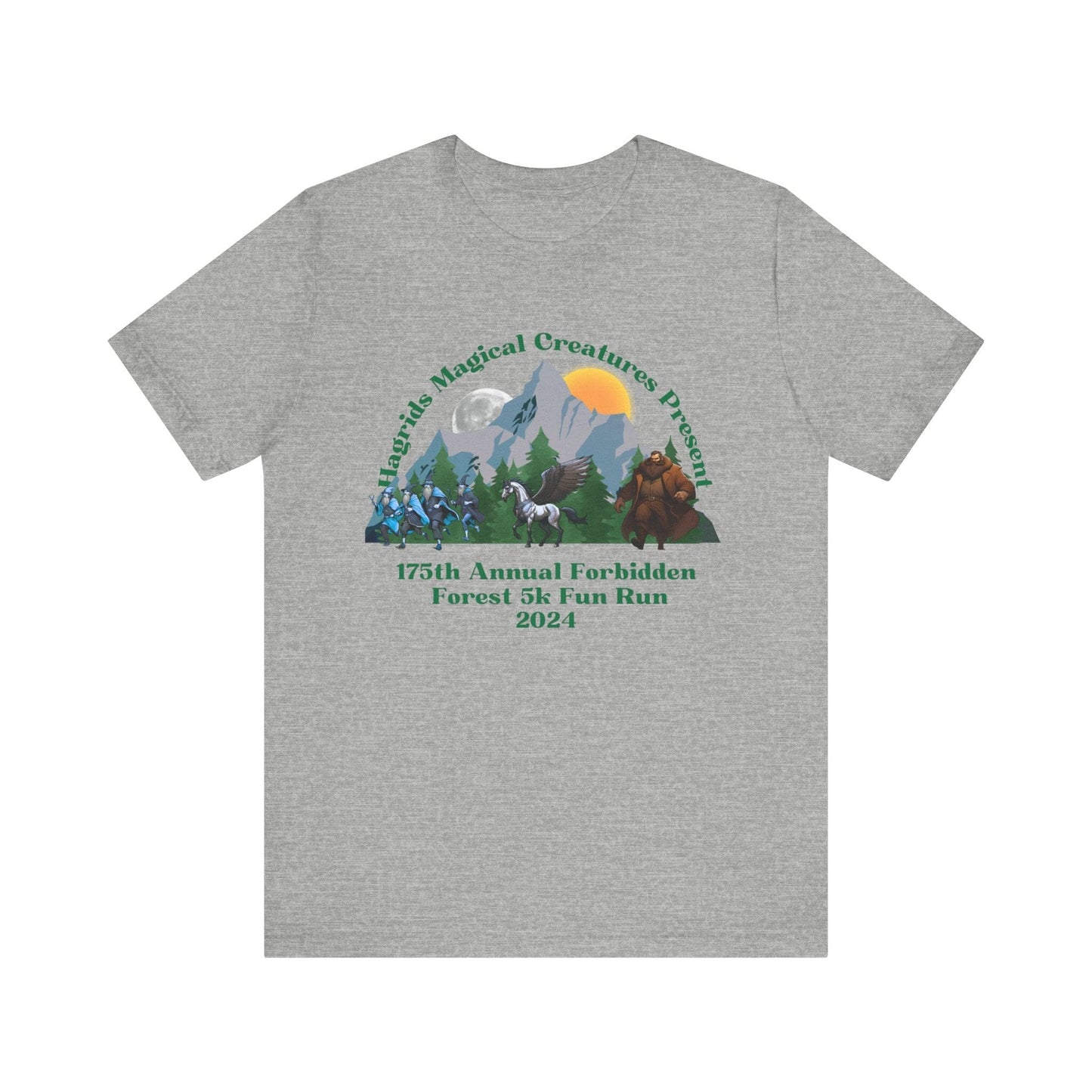 Forbidden Forest 5k Fun Run! T-Shirt Printify 