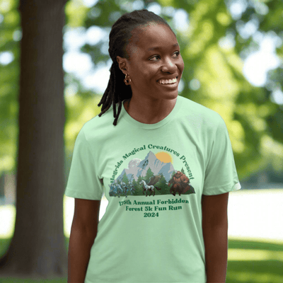 Forbidden Forest 5k Fun Run! T-Shirt Printify 