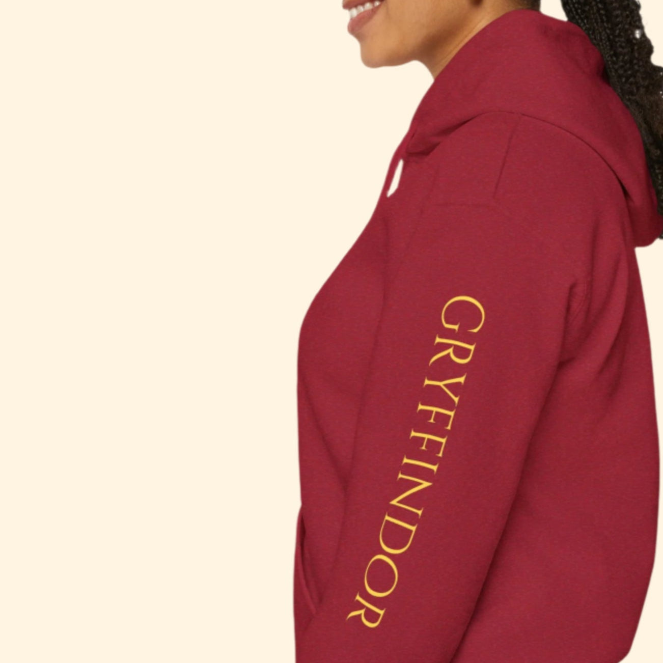 gryffindor sweatshirt sleeve