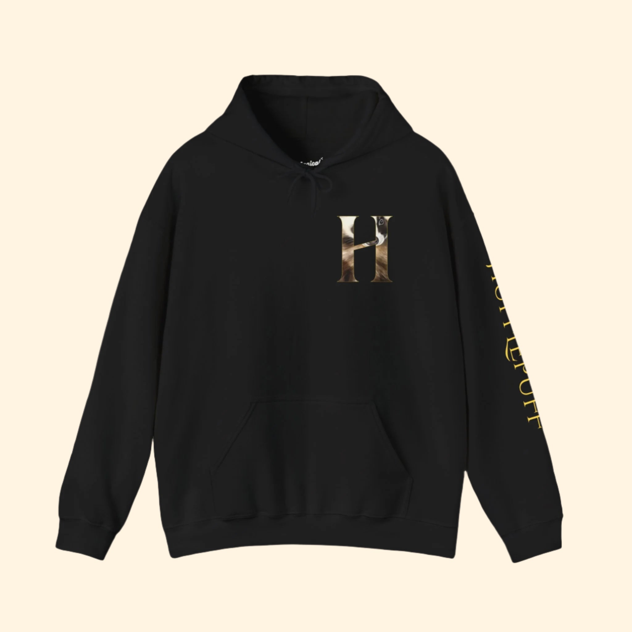 hufflepuff black hoodie