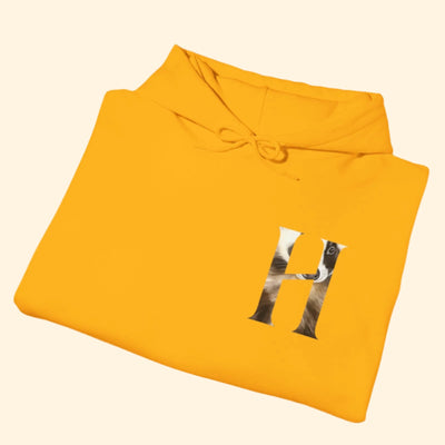hufflepuff gold hoodie flat
