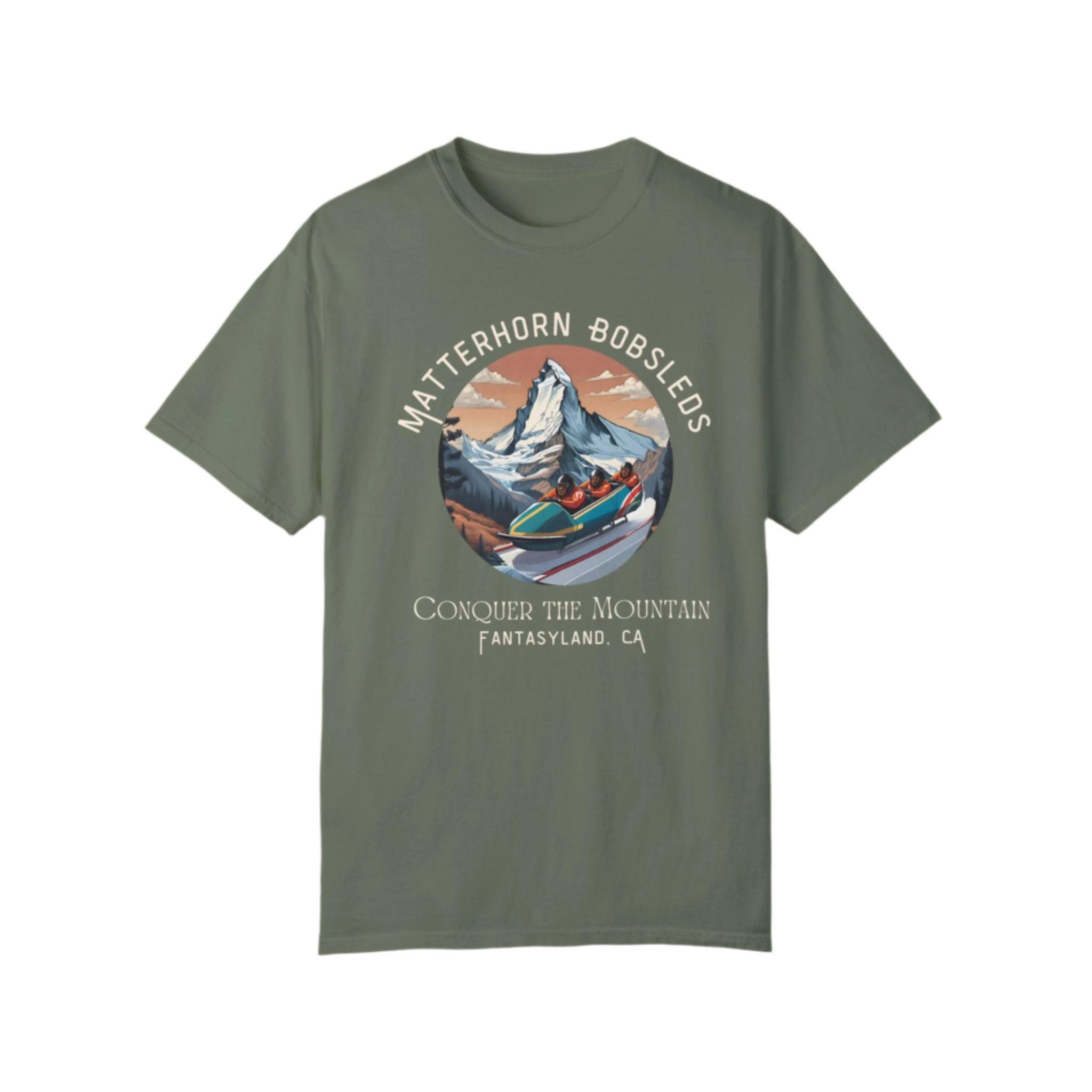 matterhorn bobsleds disneyland tee