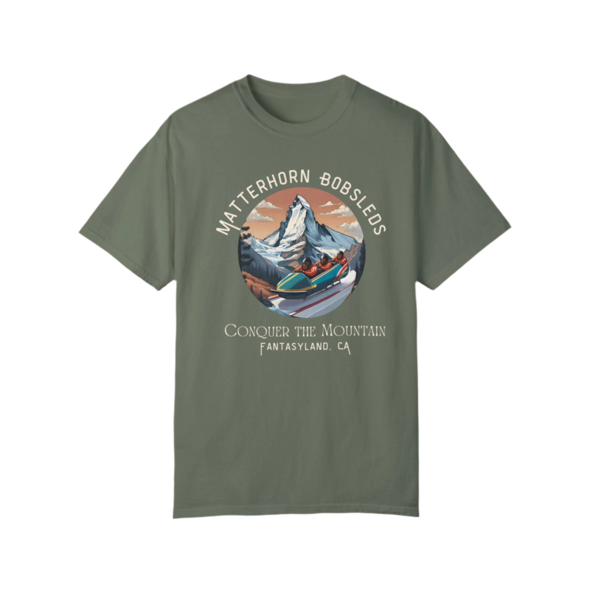 matterhorn bobsleds disneyland tee