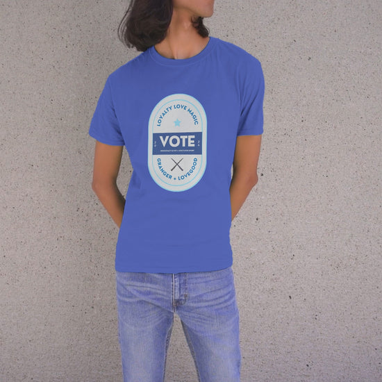 Vote Granger and Lovegood unisex adult t shirt wizarding world