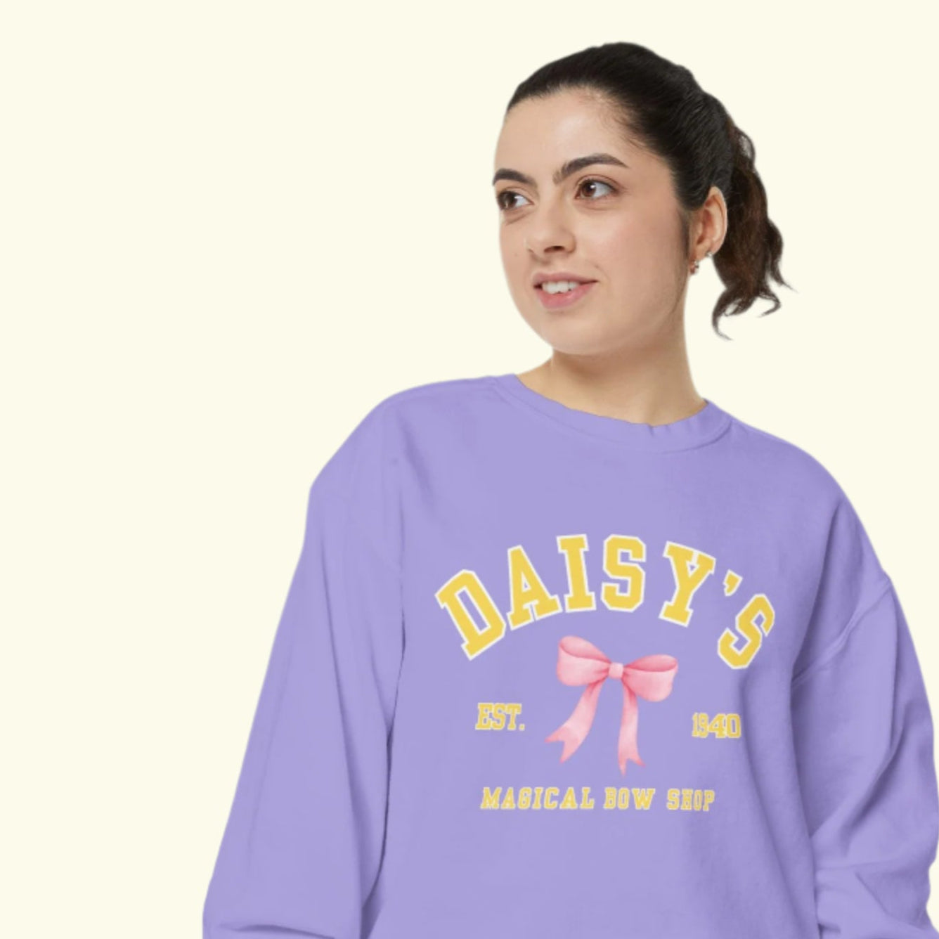 woman daisys magical bow shop